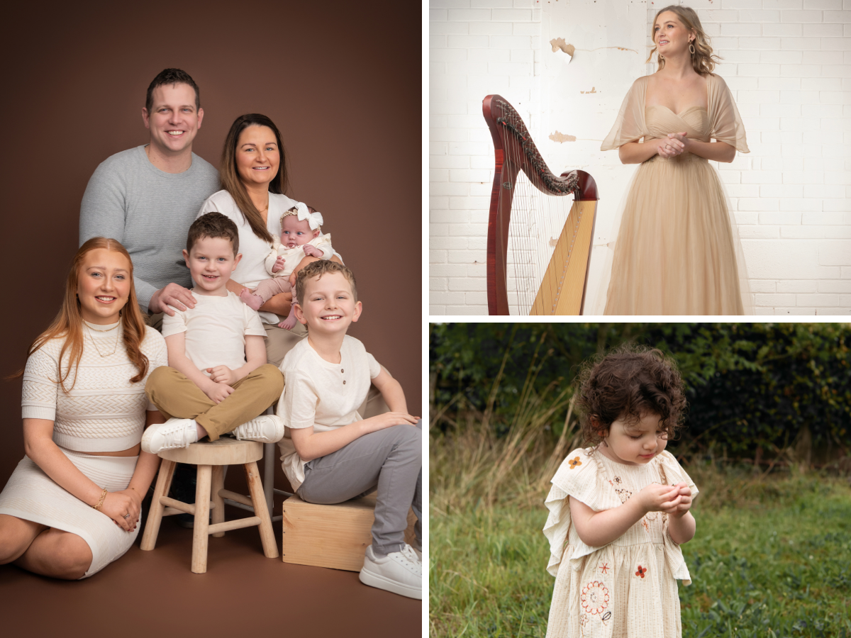 All types of photoshoots available at Morning Star Photography.